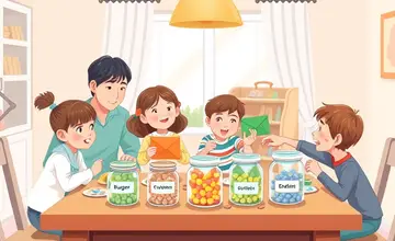 Educação Financeira em Casa: Ensinando Orçamento para Filhos