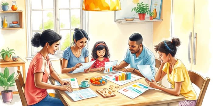 Maximizando Suas Economias: O Poder do Orçamento Familiar